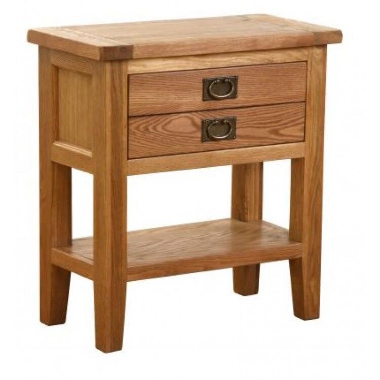 Vancouver Petite Oak Range 1 Drawer Console Table Vancouver Petite Oak Range 1 Drawer Console Table